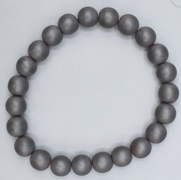 Matte Hematite Bracelet - Lighten Up Shop