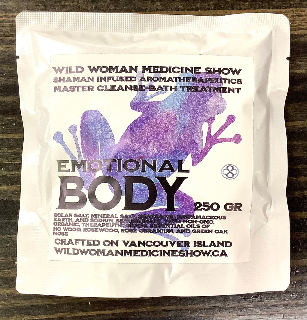 Emotional Body Bath Treatment  (250g) Wild Woman Medicine Show - Lighten Up Shop