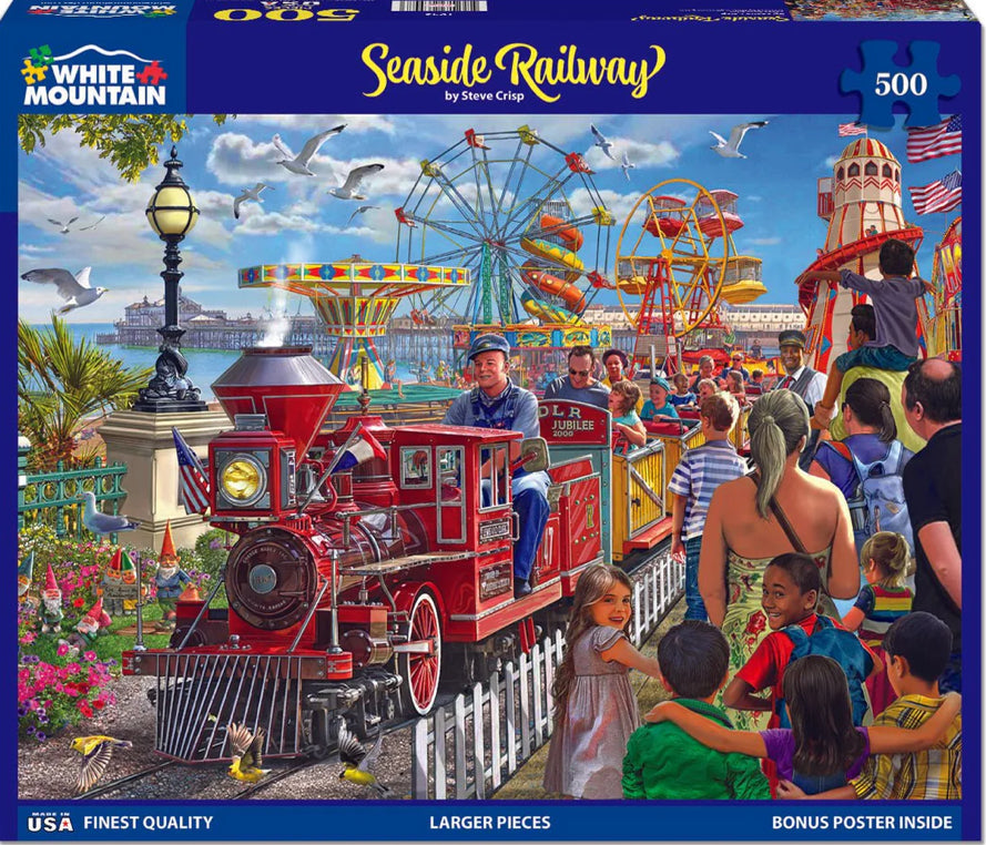 Seaside Railway Puzzle 500pc