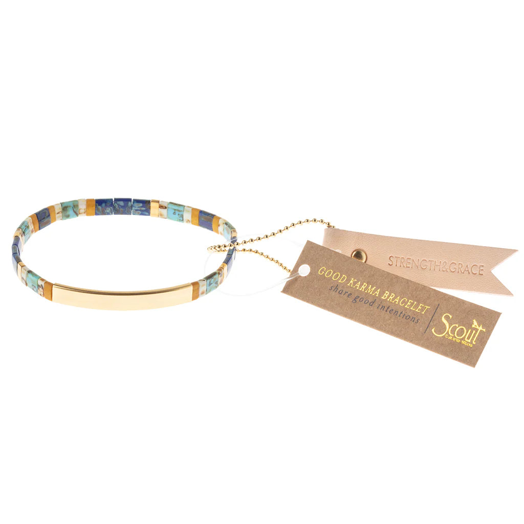 Good Karma Miyuki Bracelet - Strength & Grace