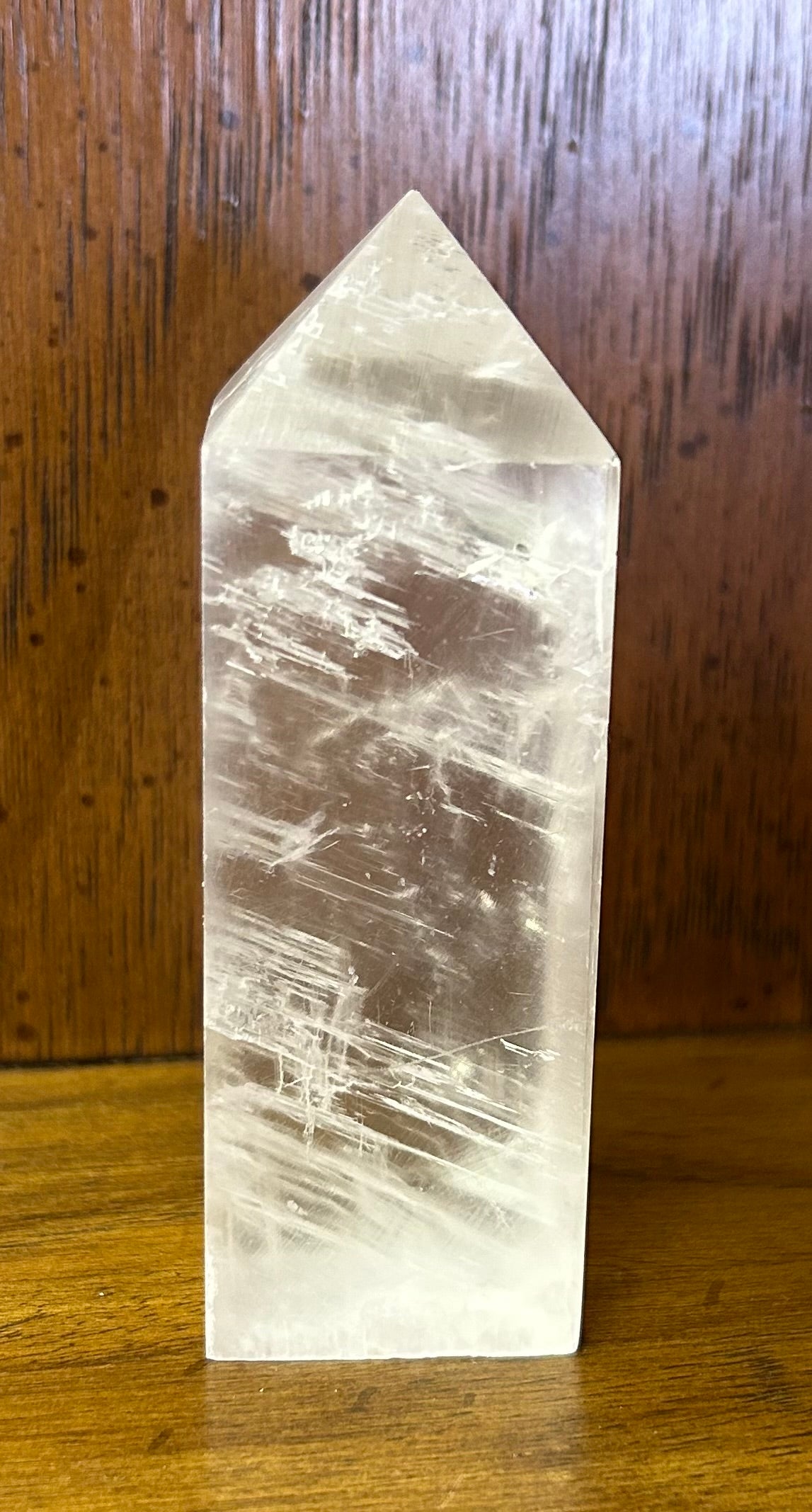 Optical Selenite Tower - Lighten Up Shop