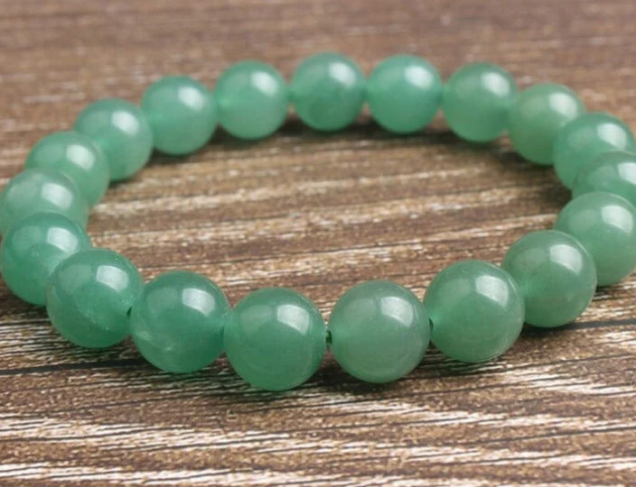 Green Aventurine Bracelet 8mm - Lighten Up Shop