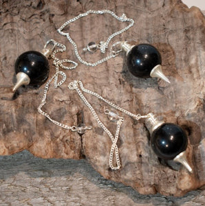 Black Obsidian Pendulum - Lighten Up Shop