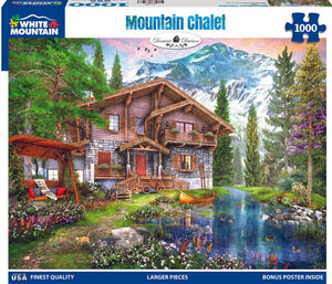 Mountain Chalet Puzzle 1000pc