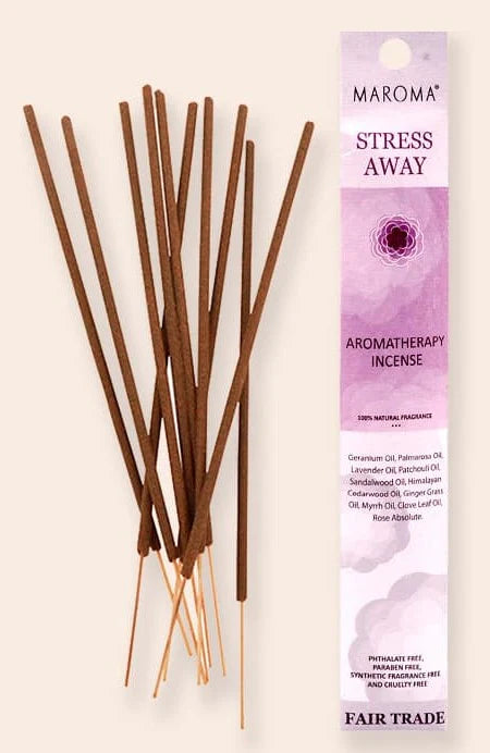 Maroma Incense - Stress Away - Lighten Up Shop