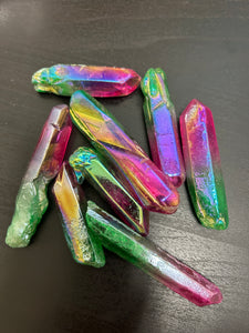 Multi Aura Quartz Point Loose