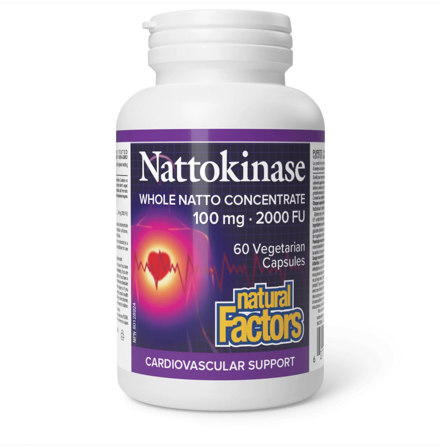 Nattokinase 100mg-2000FU 60 Capsules