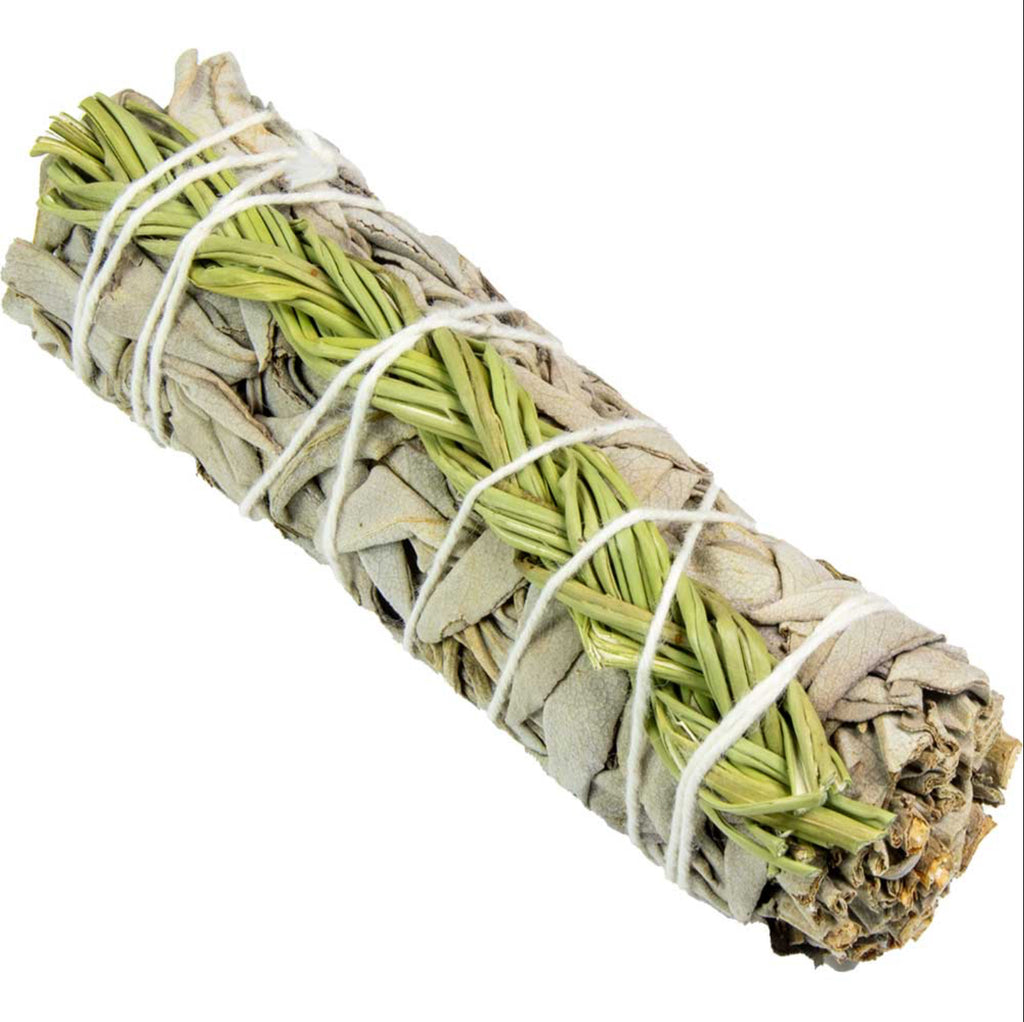 White Sage & Sweetgrass Bundle - Lighten Up Shop