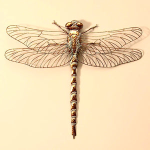 Dragonfly Wall Decor - Gold