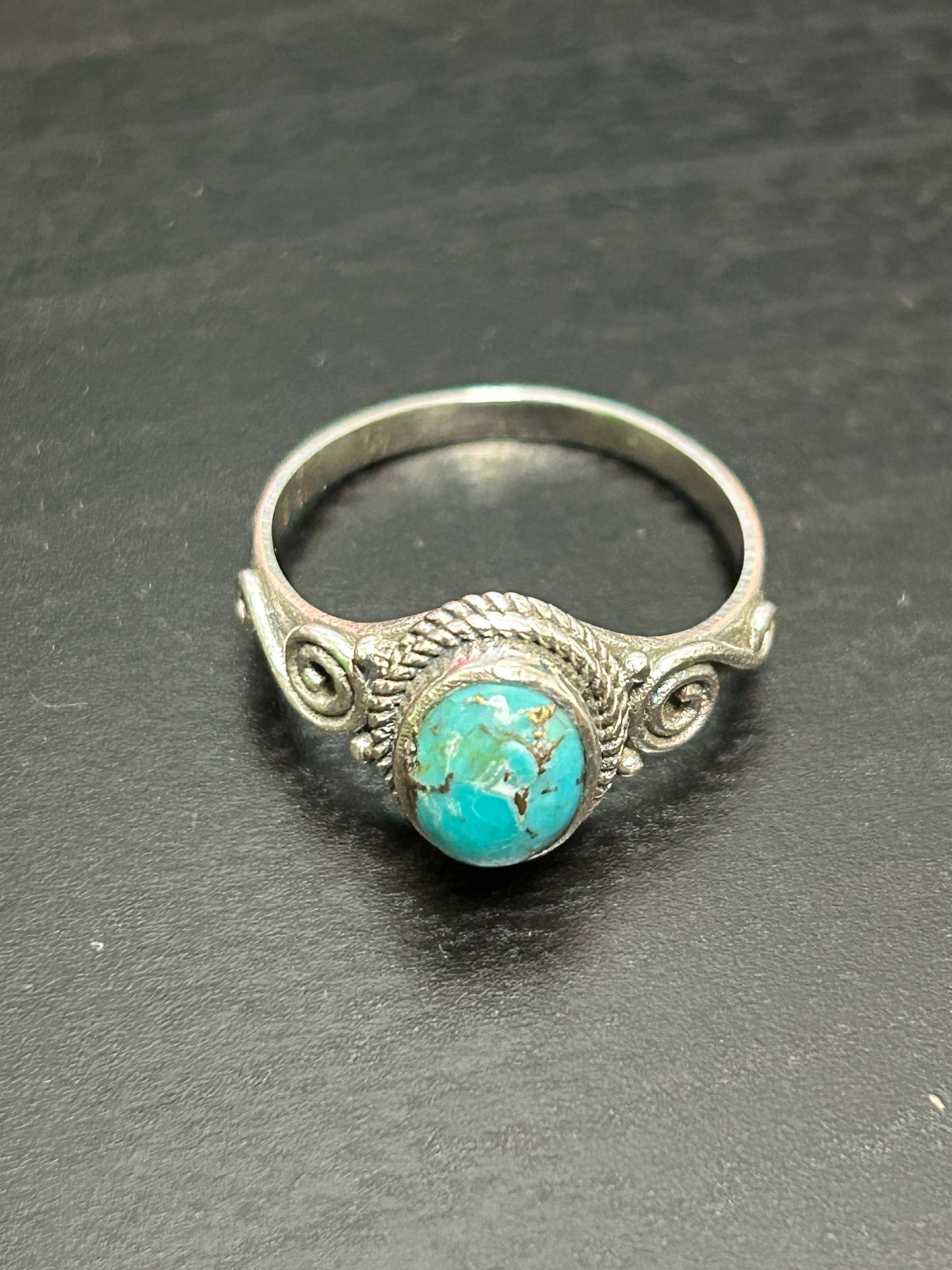 Coppered Turquoise Ring $40 - Lighten Up Shop