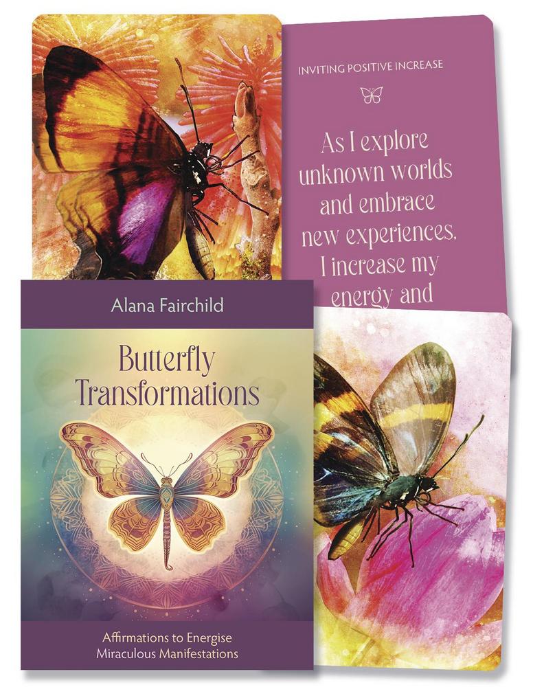 Butterfly Transformations Affirmation Cards - Alana Fairchild - Lighten Up Shop