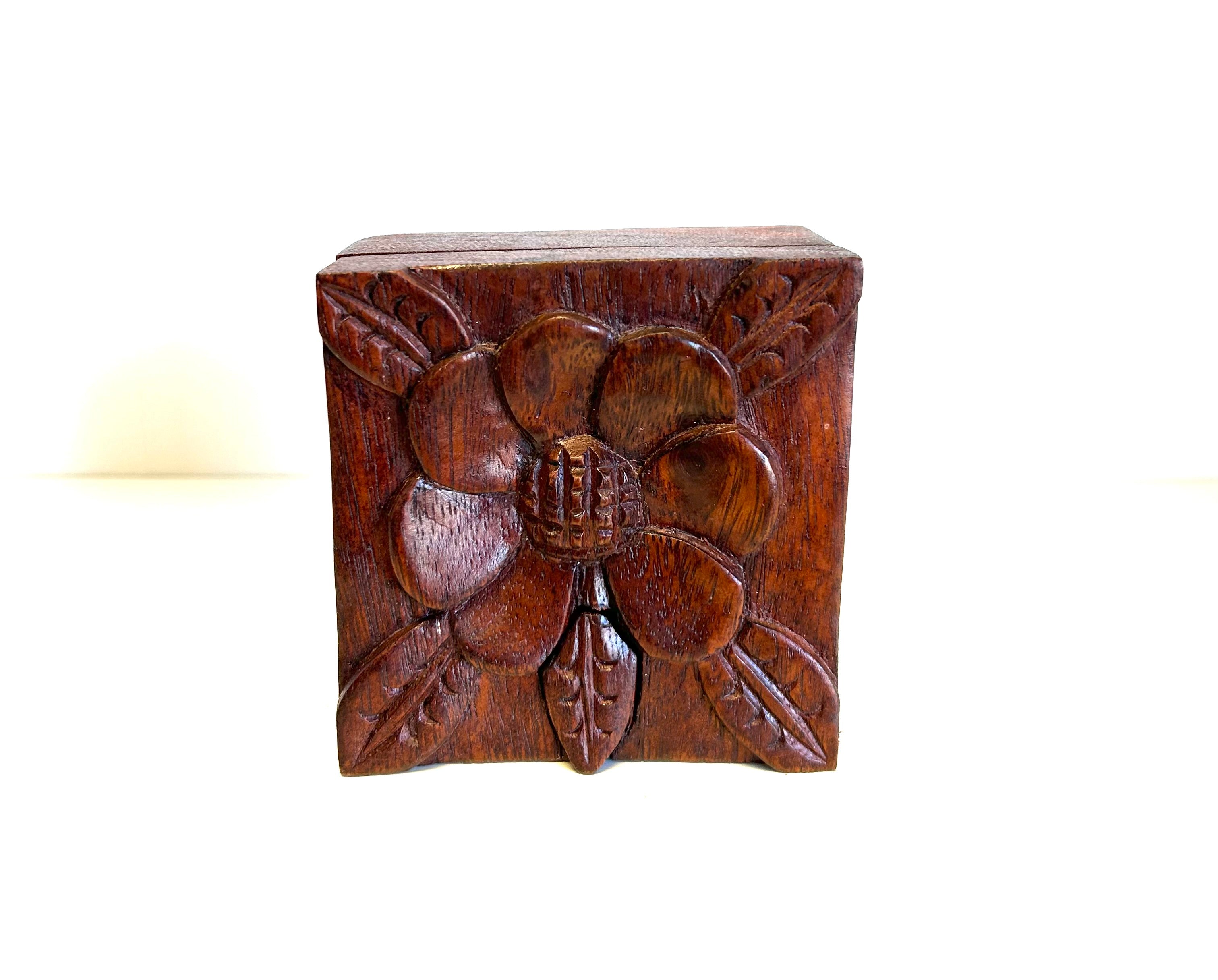 Indonesian Wood Puzzle Box