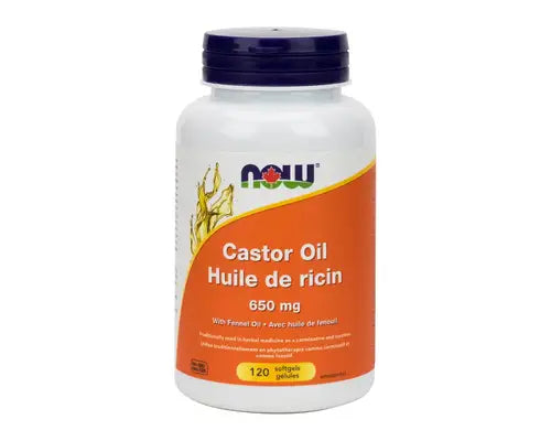 Castor Oil - 120 Softgels - Lighten Up Shop