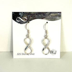 Infinity Drop Earrings