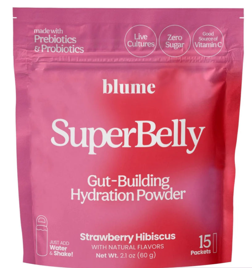 Blume SuperBelly Gut-Building Hydration Powder (15 Packets)