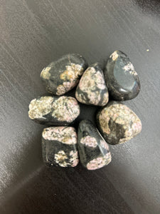 Pink Himalayan Snowflake Obsidian Loose Tumbled