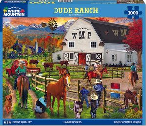 Dude Ranch Puzzle 1000pc