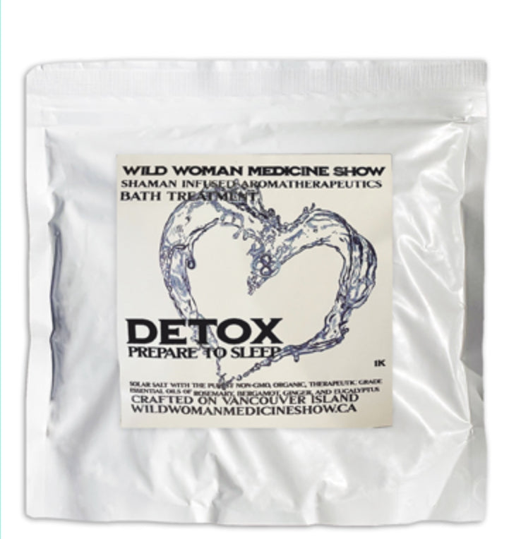 Detox Bath Treatment (1 kg) - Wild Woman Medicine Show - Lighten Up Shop