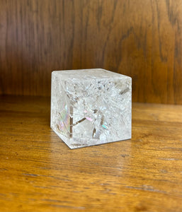 Clear Quartz Cube 1.5”