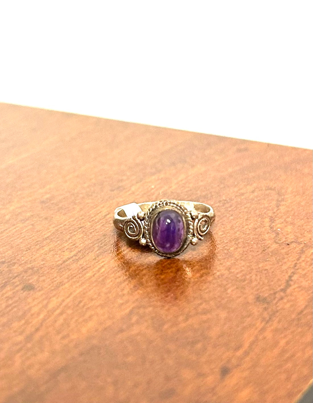 Amethyst Ring Oval (35)