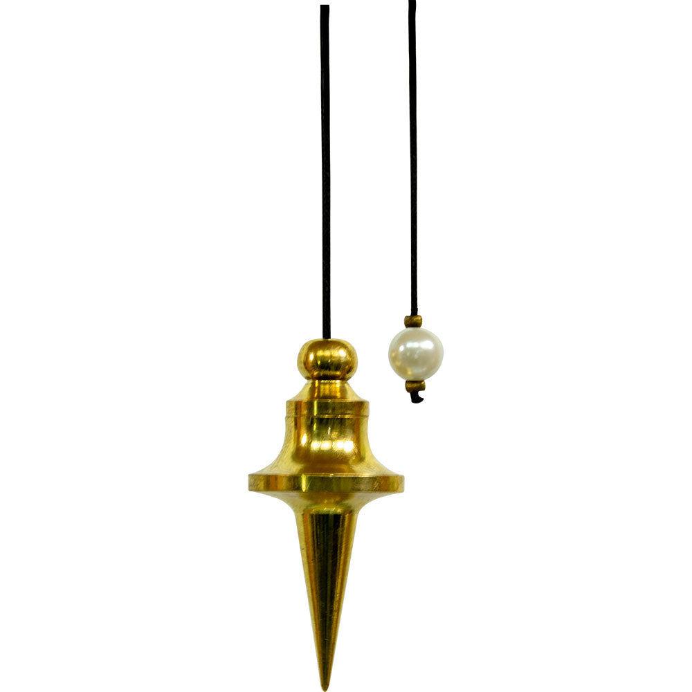 Brass Chambered Trouvier Pendulum - Lighten Up Shop