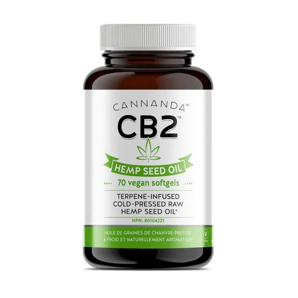 Cannanda CB2 Hemp Seed Oil Softgels