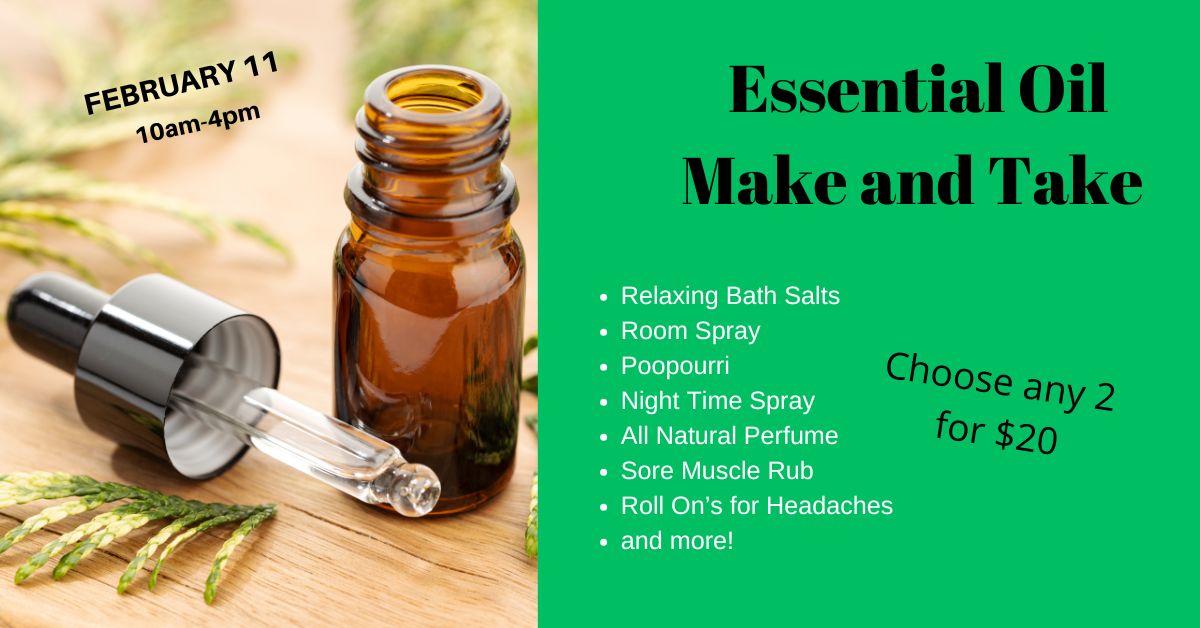 Essential Oil Make and Take - February 11/25