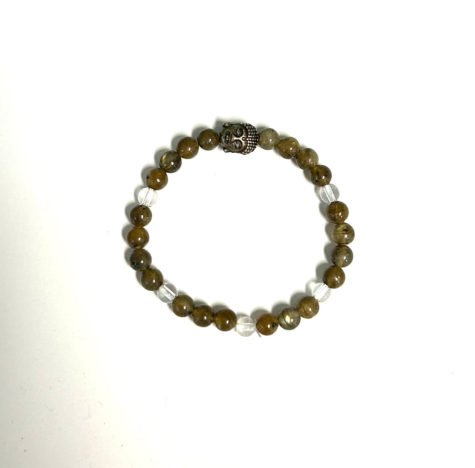 Labradorite, Quartz Bracelet - Lighten Up Shop