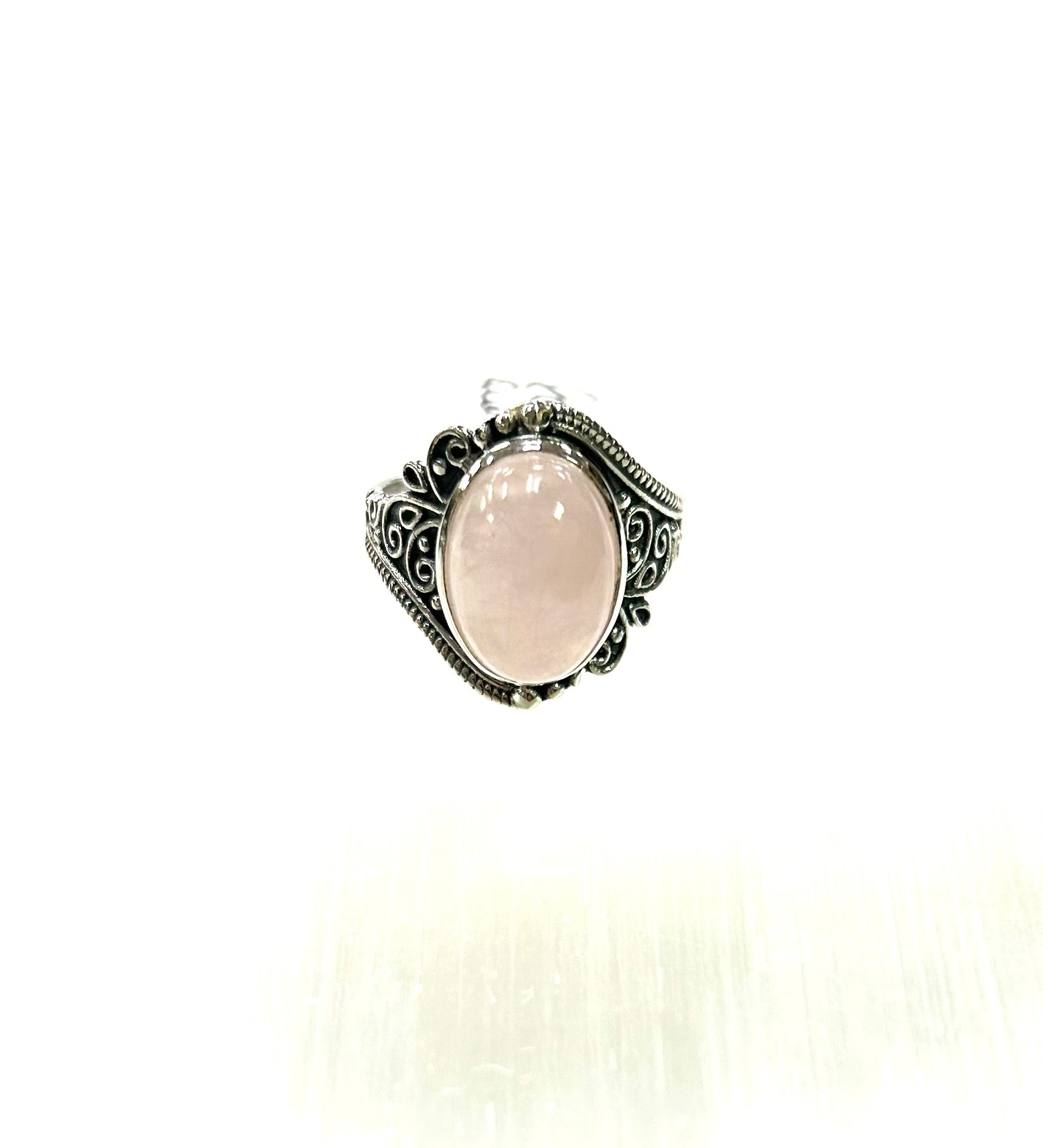 Rose Quartz Ring ($60) - Lighten Up Shop