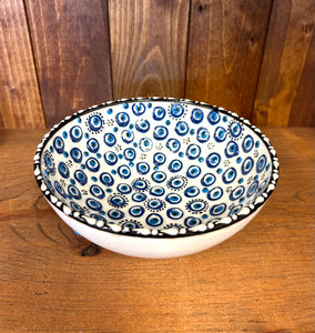 Ceramic Evil Eye Bowl