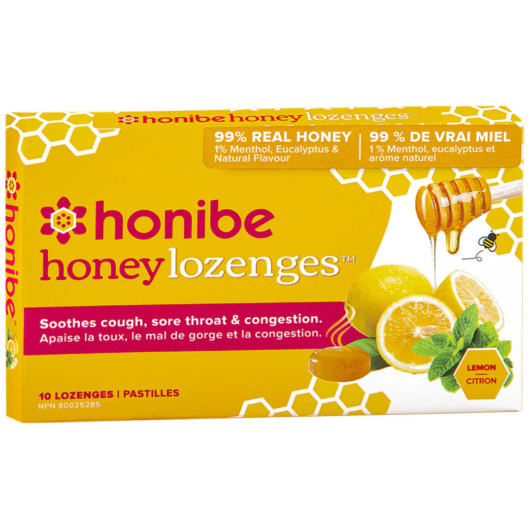 Honibe Lozenges 10 Lozenges Pack - Lemon