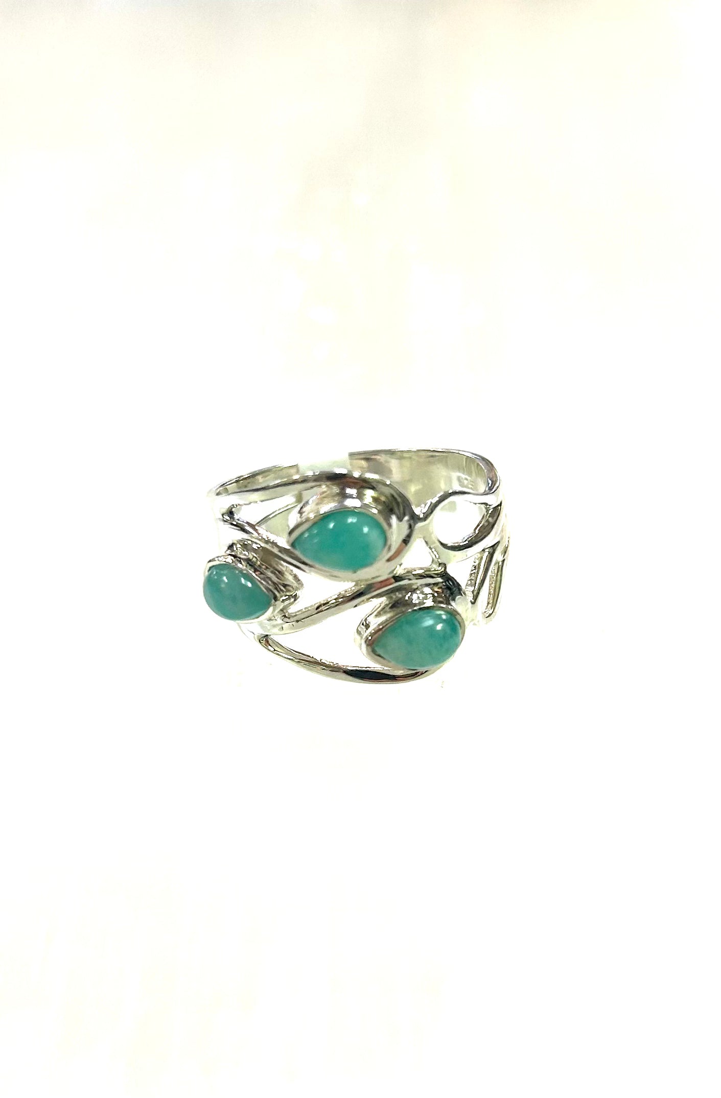 Aquamarine Ring ($64) - Lighten Up Shop