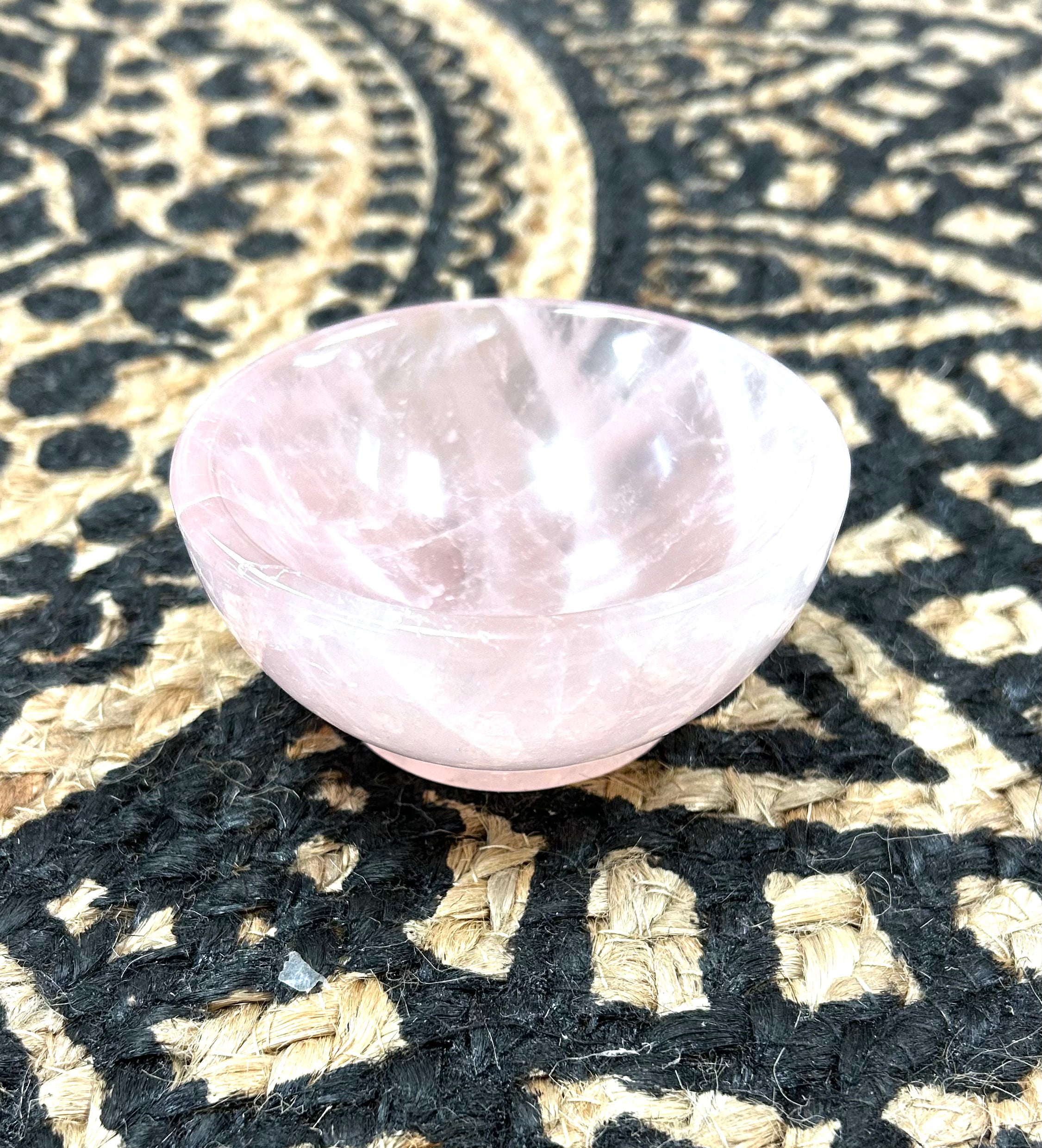 Rose Quartz Dish - Lighten Up Shop