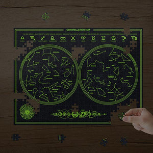 Constellation Glow in the Dark Puzzle