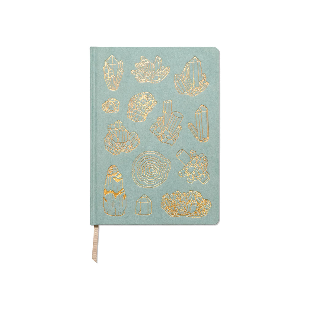 Lined Crystal Journal - Lighten Up Shop