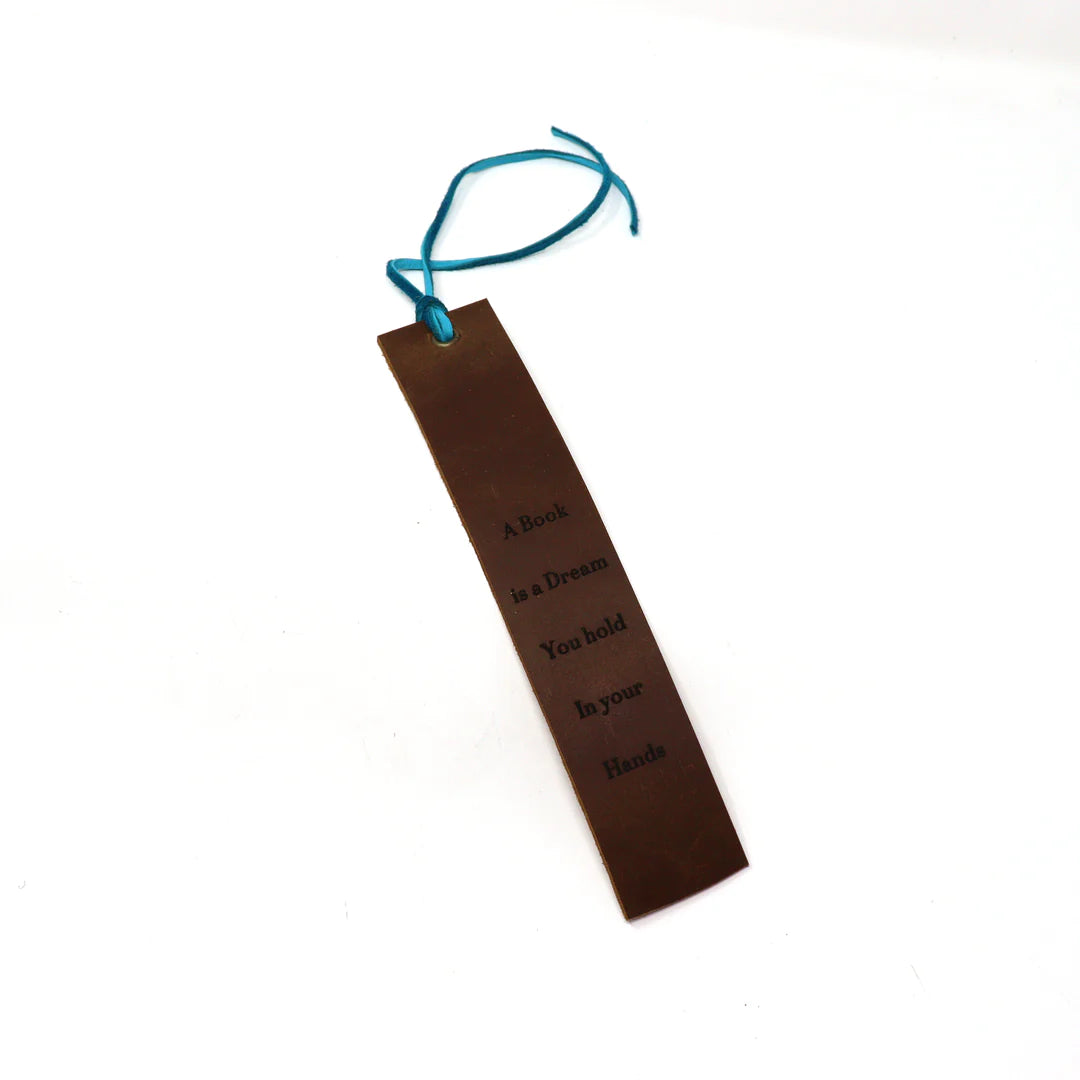 Leather Bookmark - Lighten Up Shop