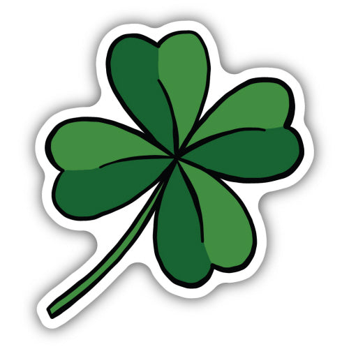 Four Leaf Clover Sticker - Lighten Up Shop