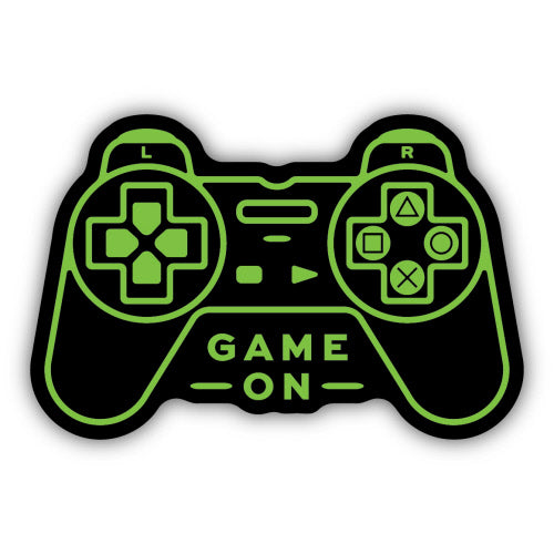 Game On Controller Sticker - Lighten Up Shop