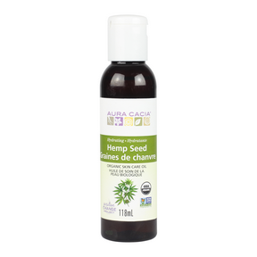 Aura Cacia Hemp Seed Oil 118ml - Lighten Up Shop