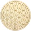 Wood Crystal Grid Flower of Life - Lighten Up Shop