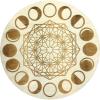 Wood Crystal Grid Moon Cycles - Lighten Up Shop