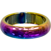 Rainbow Hematite Ring