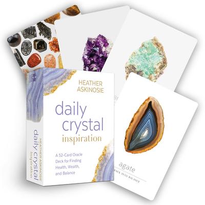 Daily Crystal Inspiration 52 Card Oracle Deck - Heather Askinosie - Lighten Up Shop