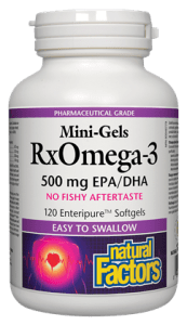 Mini-Gels RxOmega 3 500mg EPA/DHA - Lighten Up Shop