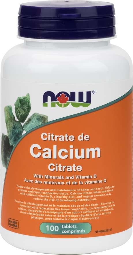 Calcium Citrate 100 tablets - Lighten Up Shop