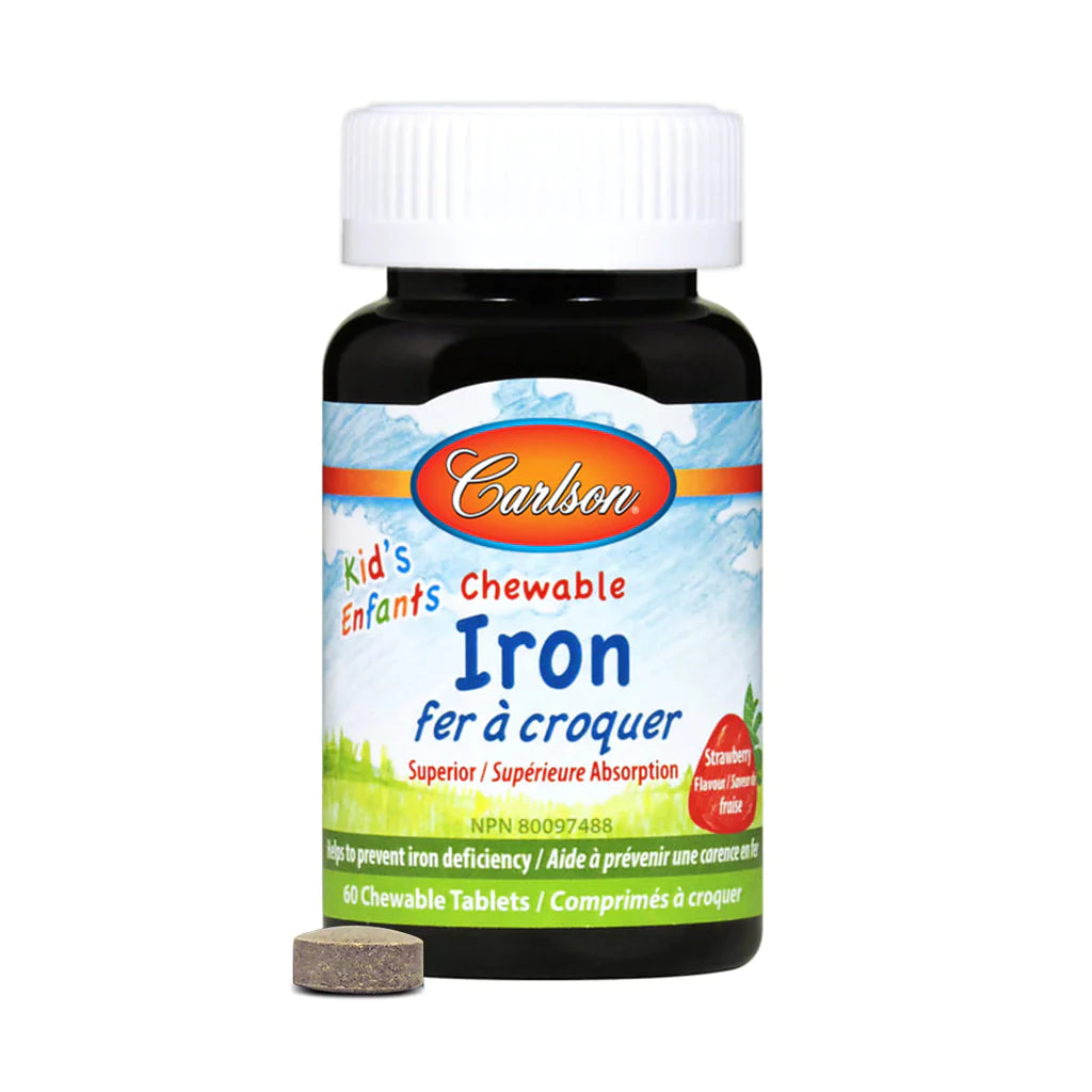 Kid’s Chewable Iron 60 Tablets - Lighten Up Shop