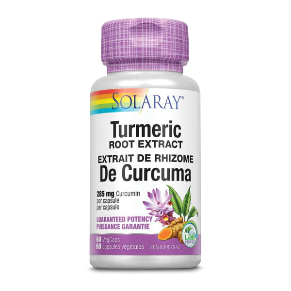 Turmeric Root Extract 60 Capsules - Lighten Up Shop