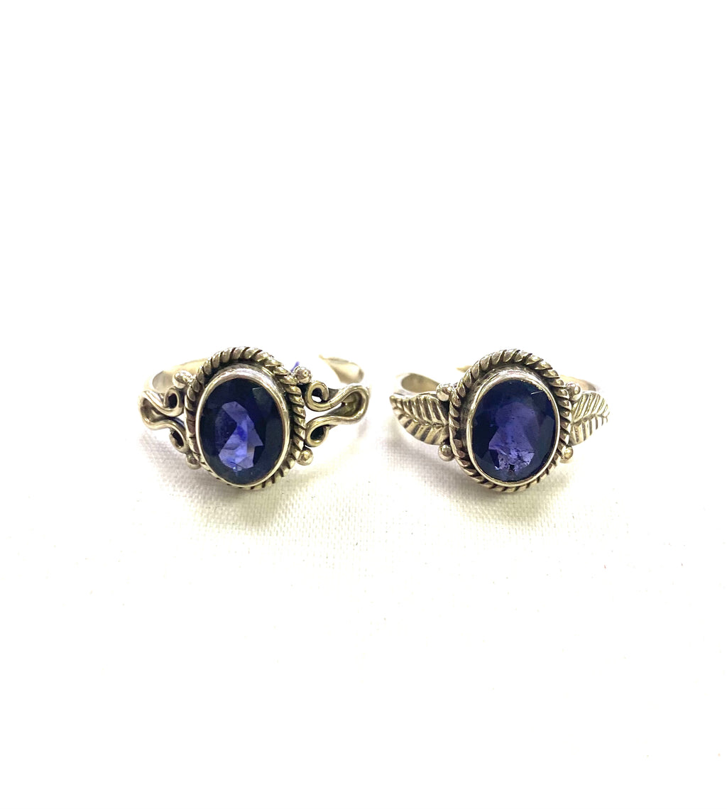 Iolite Ring Oval (40) - Lighten Up Shop