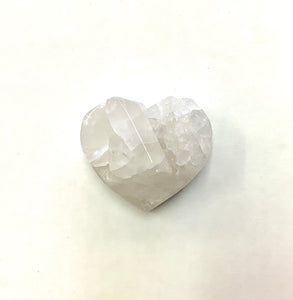 Quartz Cluster Points Heart - Lighten Up Shop