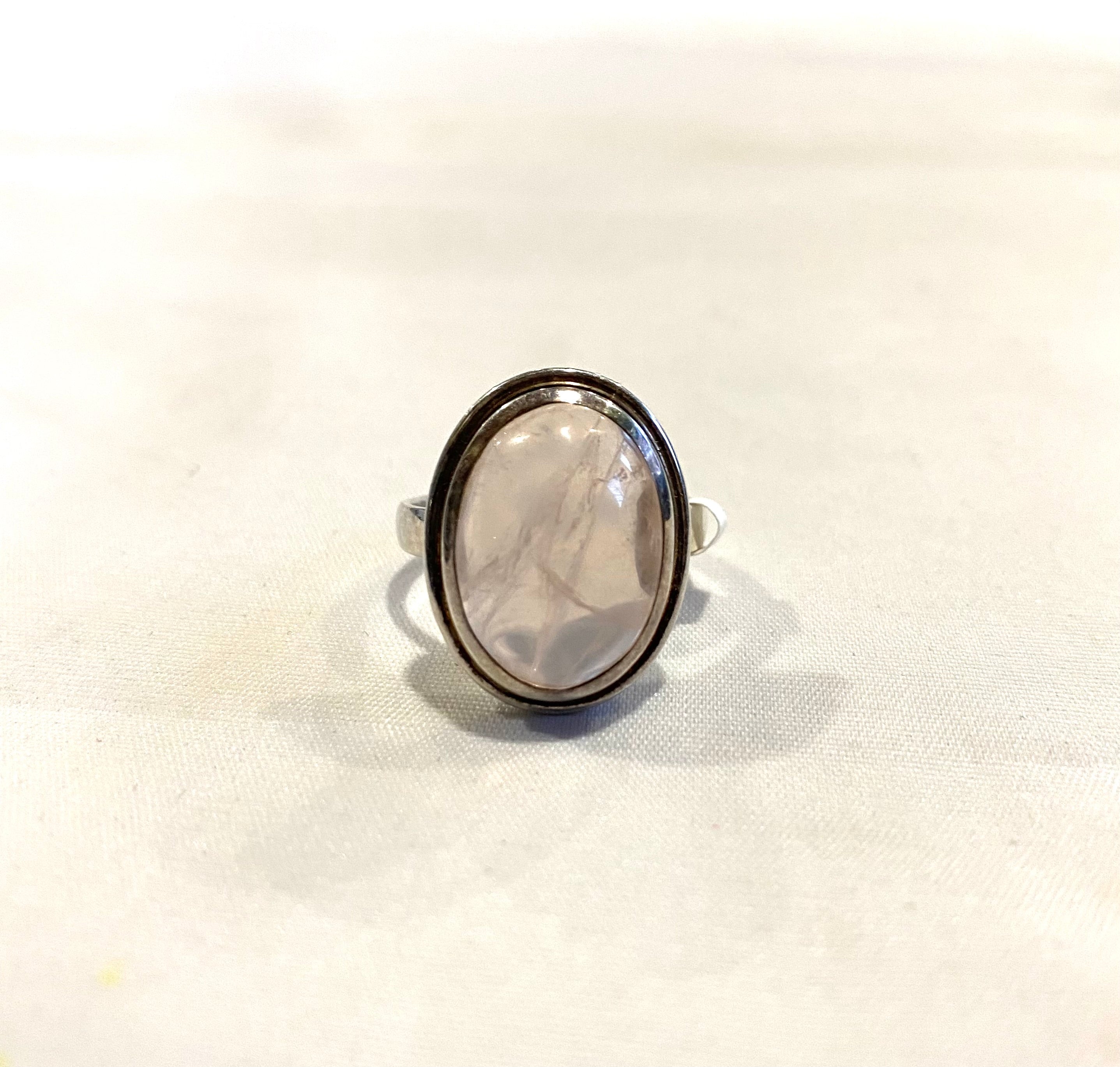 Rose Quartz Ring $56 - Lighten Up Shop